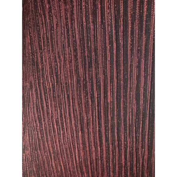 Red Black Shimmery One-Piece Jacket Dress Size 20W 2X Mother Of Bride Groom Plus - Picture 5 of 7